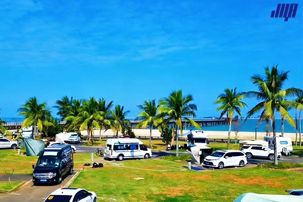 海口椰林海濱房車露營地 南島北岸營地實景