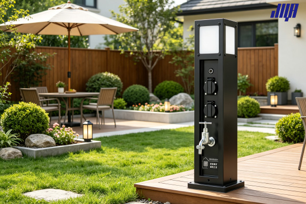 別墅私家庭院花園水電樁應用場景